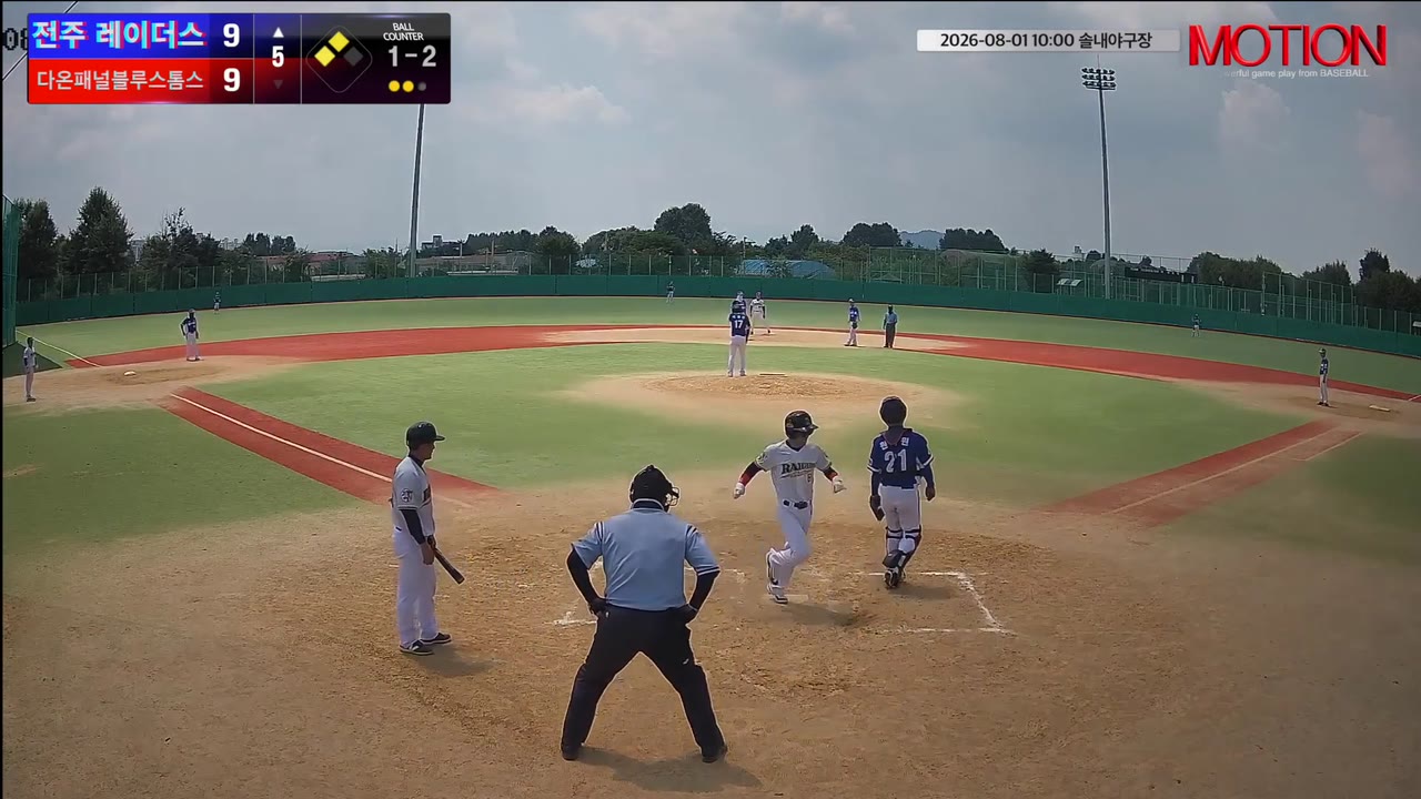김진현(36번, 전주 레이더스) 볼넷 클립 | vs 다온패널블루스톰스 | 8/1 (솔내야구장)