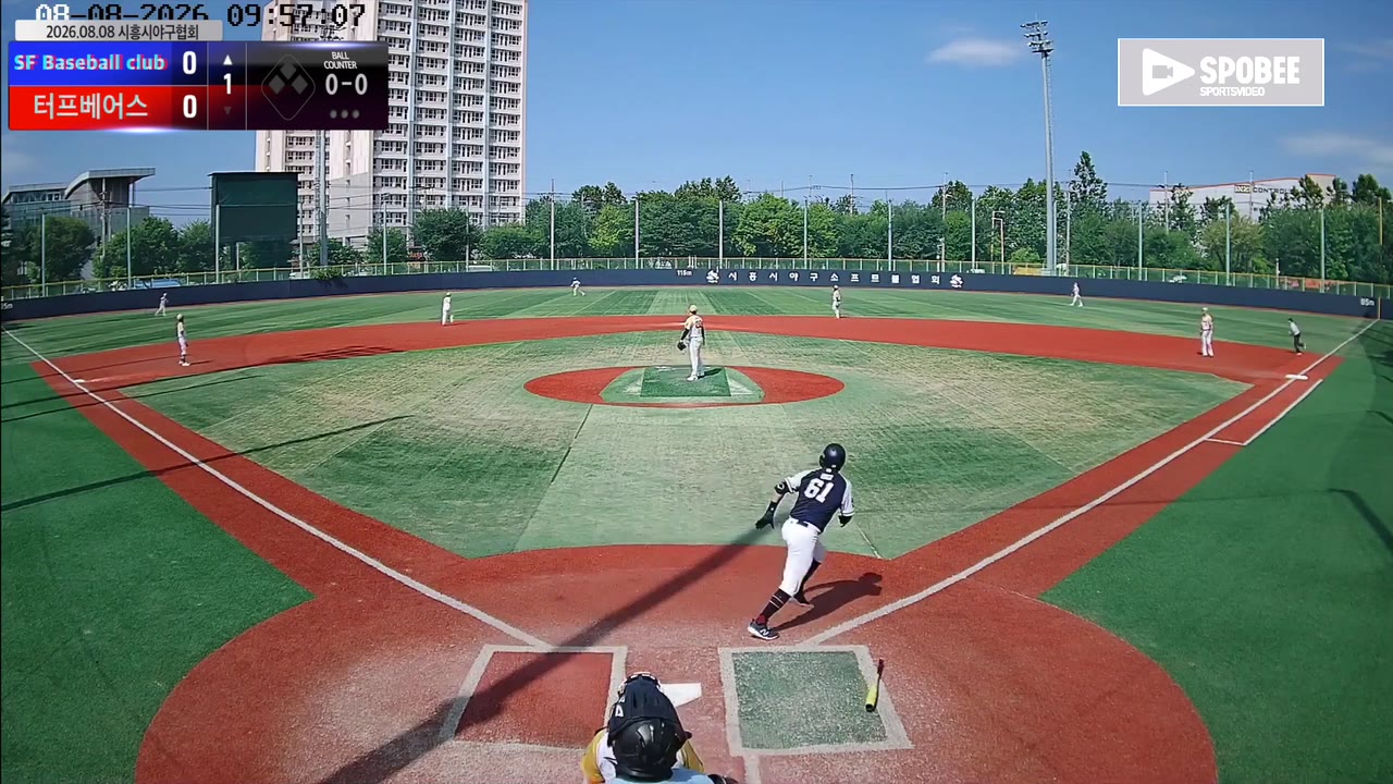 SF Baseball club, 초반 14점 몰아치며 터프베어스 제압