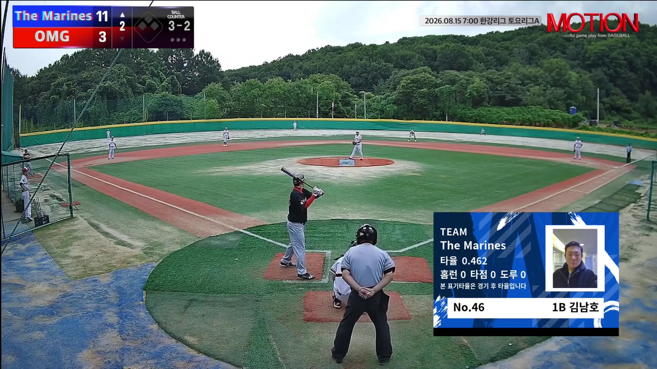 The Marines, 2회 11득점으로 뒤집고 OMG 추격 뿌리쳐