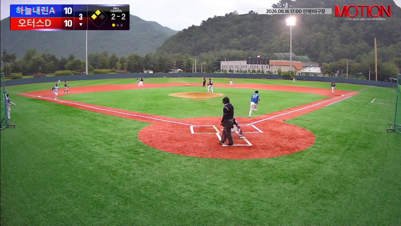 장희택(37번, 오터스D) 1루타 클립 | vs 하늘내린A | 8/16 (인제1야구장)