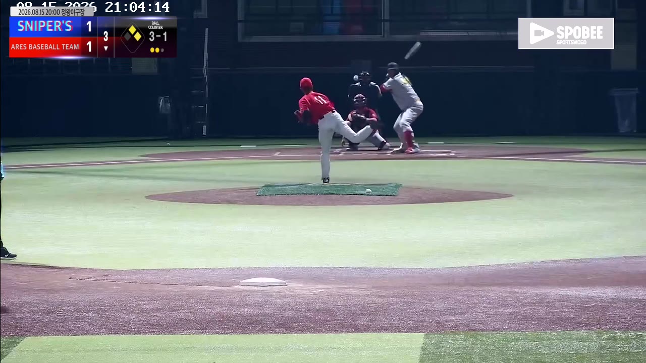 ARES BASEBALL TEAM(ASURA) 주요 플레이 모음 | vs SNIPER'S | 8/15 (정왕야구장)