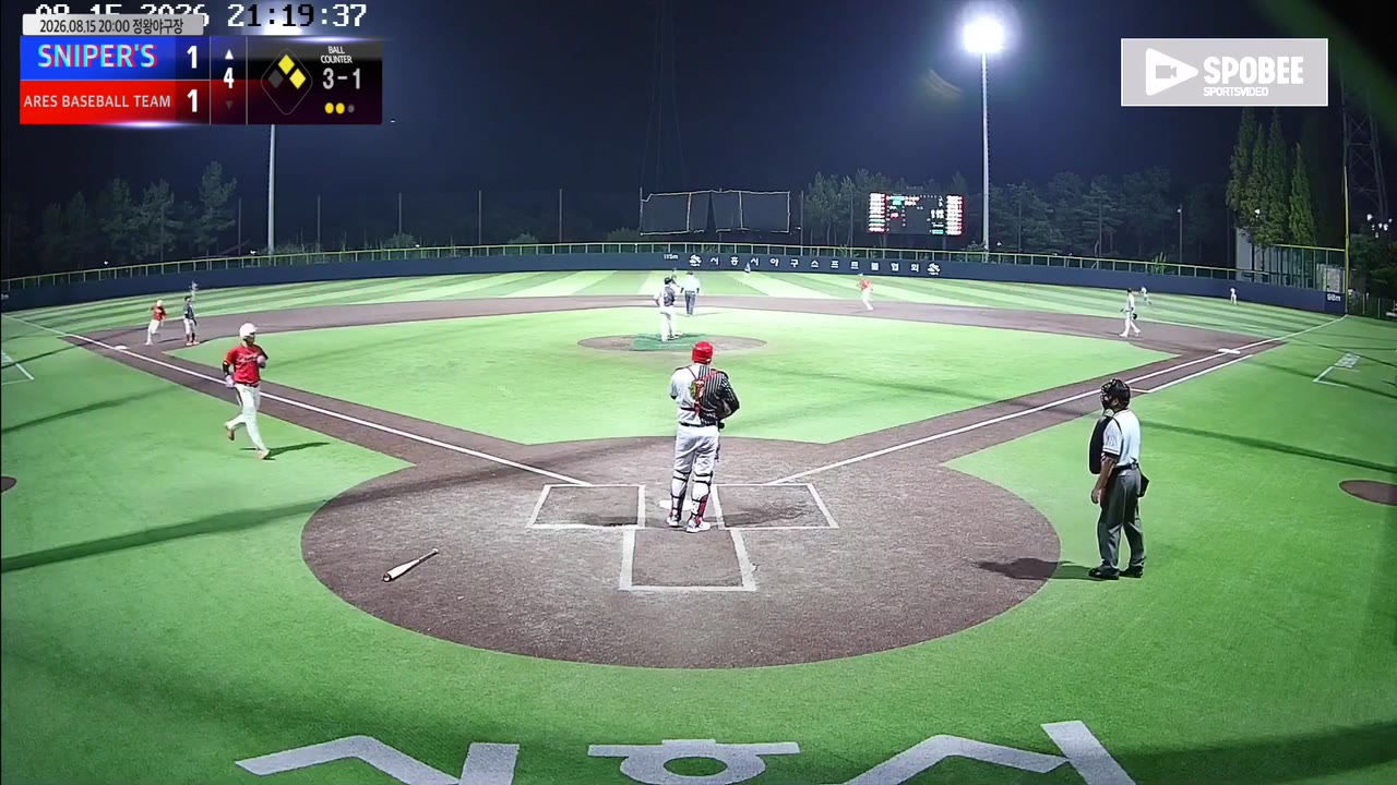 SNIPER'S 주요 플레이 모음 | vs ARES BASEBALL TEAM(ASURA) | 8/15 (정왕야구장)