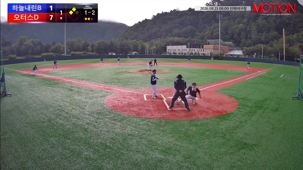 장희택(37번, 오터스D) 실책 클립 | vs 하늘내린B | 8/23 (인제1야구장)