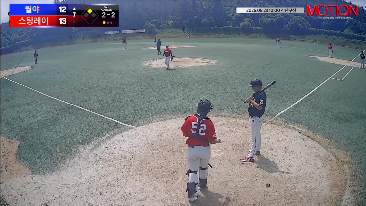 박훈선(8번, 월야) 삼진 클립 | vs 스팅레이 | 8/23 (산단구장)