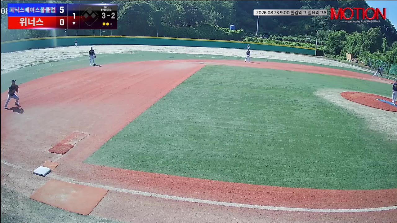전영진(52번, 위너스) 실책 클립 | vs 피닉스베이스볼클럽 | 8/23 (고촌 야구장)