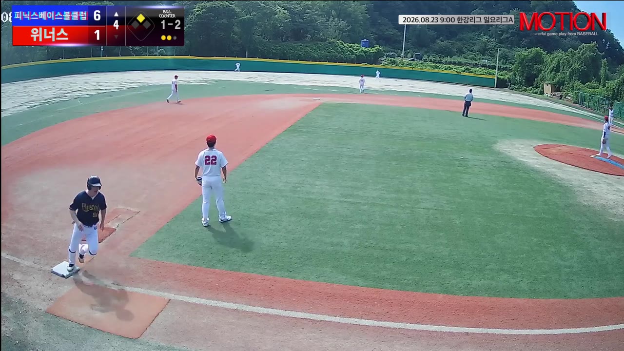 김선영(0번, 피닉스베이스볼클럽) 2루타 클립 | vs 위너스 | 8/23 (고촌 야구장)
