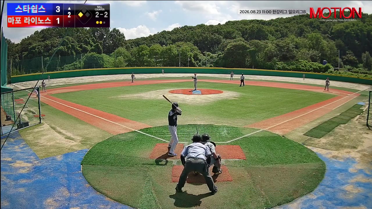 최영(0번, 스타쉽스) 1루타 클립 | vs 마포 라이노스 | 8/23 (고촌 야구장)