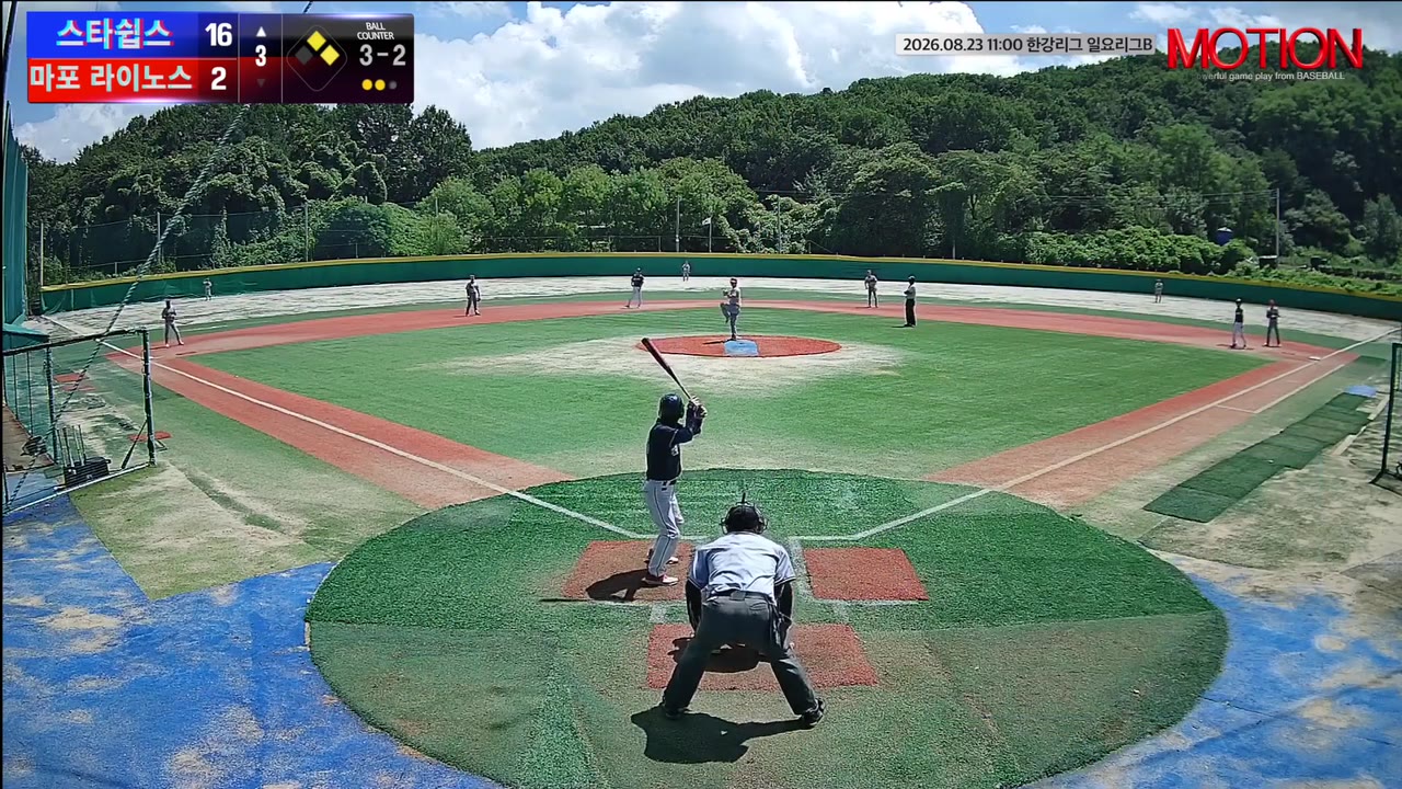 홍영석(26번, 스타쉽스) 사구 클립 | vs 마포 라이노스 | 8/23 (고촌 야구장)