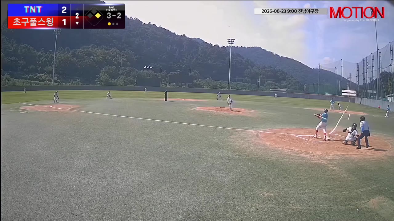김형두(27번, 초구풀스윙) 2루타 클립 | vs TNT | 8/23 (전남야구장)