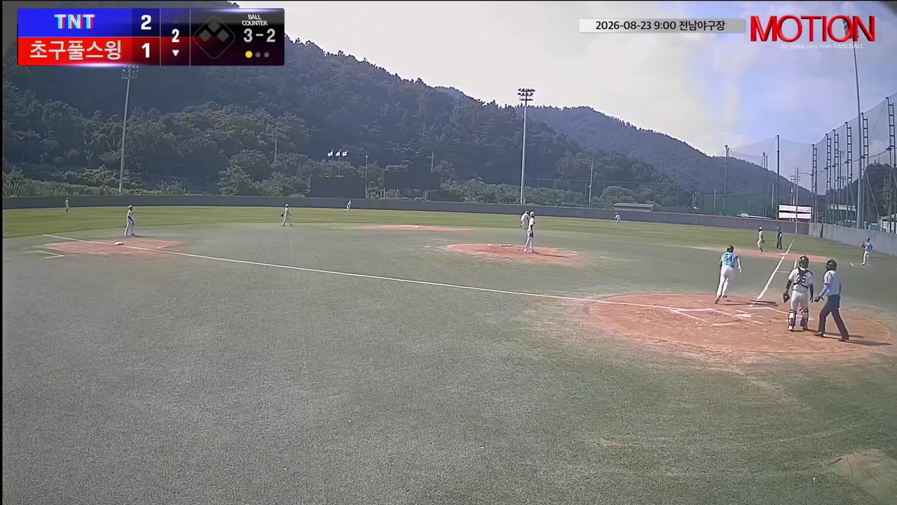 양철민(54번, 초구풀스윙) 1루타 클립 | vs TNT | 8/23 (전남야구장)