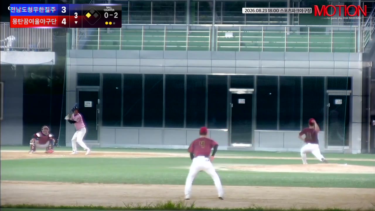이태현(11번, 몽탄꿈여울야구단) 1루타 클립 | vs 전남도청무한질주 | 8/23 (스포츠파크야구장)