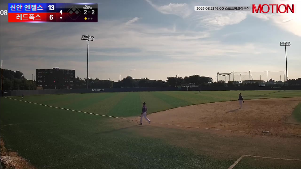 김종일(66번, 레드폭스) 1루타 클립 | vs 신안 엔젤스 | 8/23 (스포츠파크야구장)