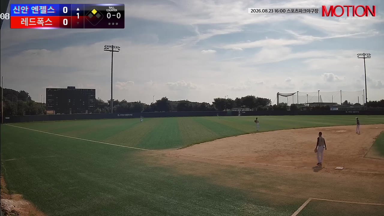 최동욱(79번, 신안 엔젤스) 2루타 클립 | vs 레드폭스 | 8/23 (스포츠파크야구장)