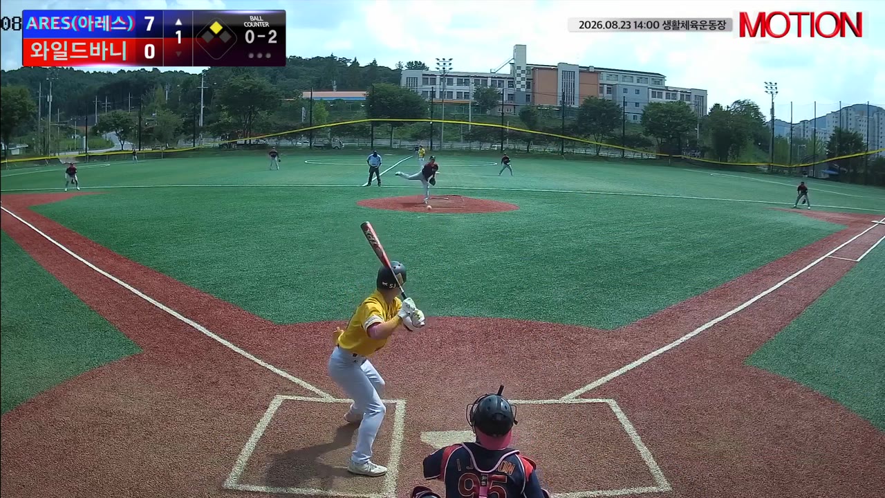장성준(13번, ARES(아레스)) 실책 클립 | vs 와일드바니 | 8/23 (생활체육운동장(제일고))