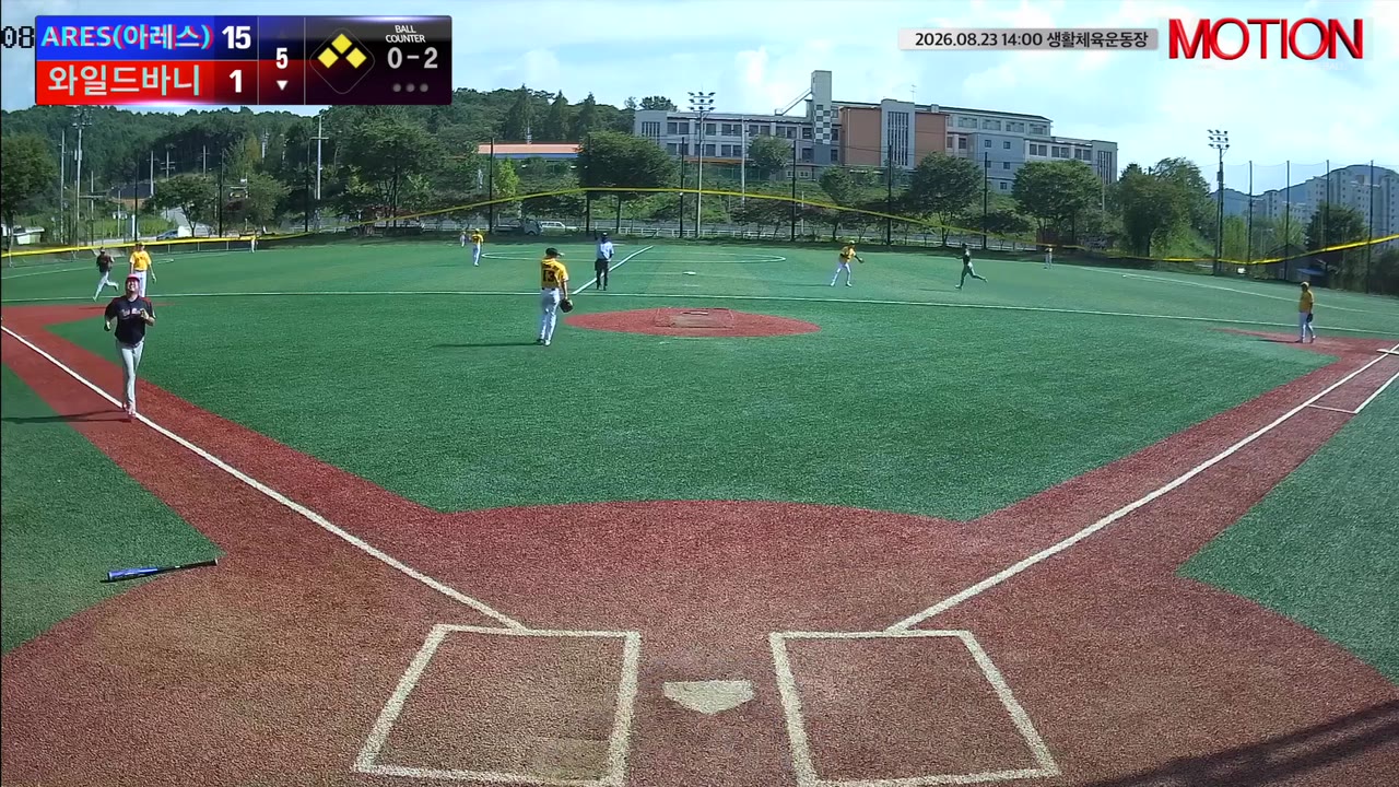 김효석(5번, 와일드바니) 홈런 클립 | vs ARES(아레스) | 8/23 (생활체육운동장(제일고))