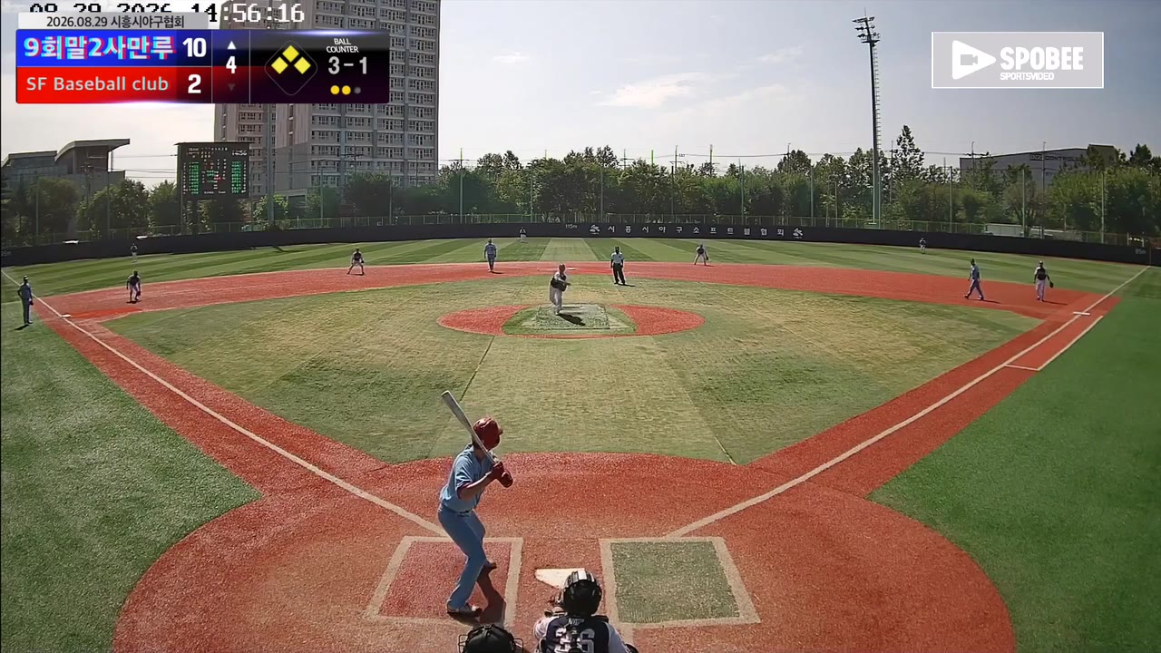 나영호(5번, 9회말2사만루) 1루타 클립 | vs SF Baseball club | 8/29 (소망야구장)