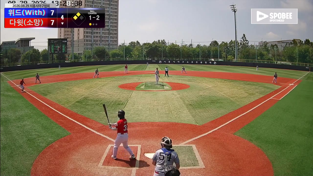 다윗, 두 차례 동점 끝 5회 말 결승점…위드에 8-7 승리