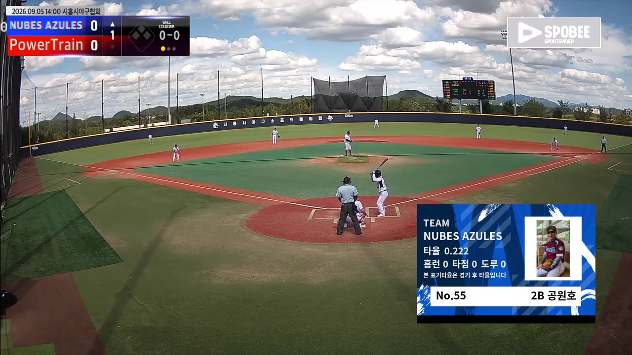 NUBES AZULES 주요 플레이 모음 | vs PowerTrain | 9/5 (에코피아야구장)