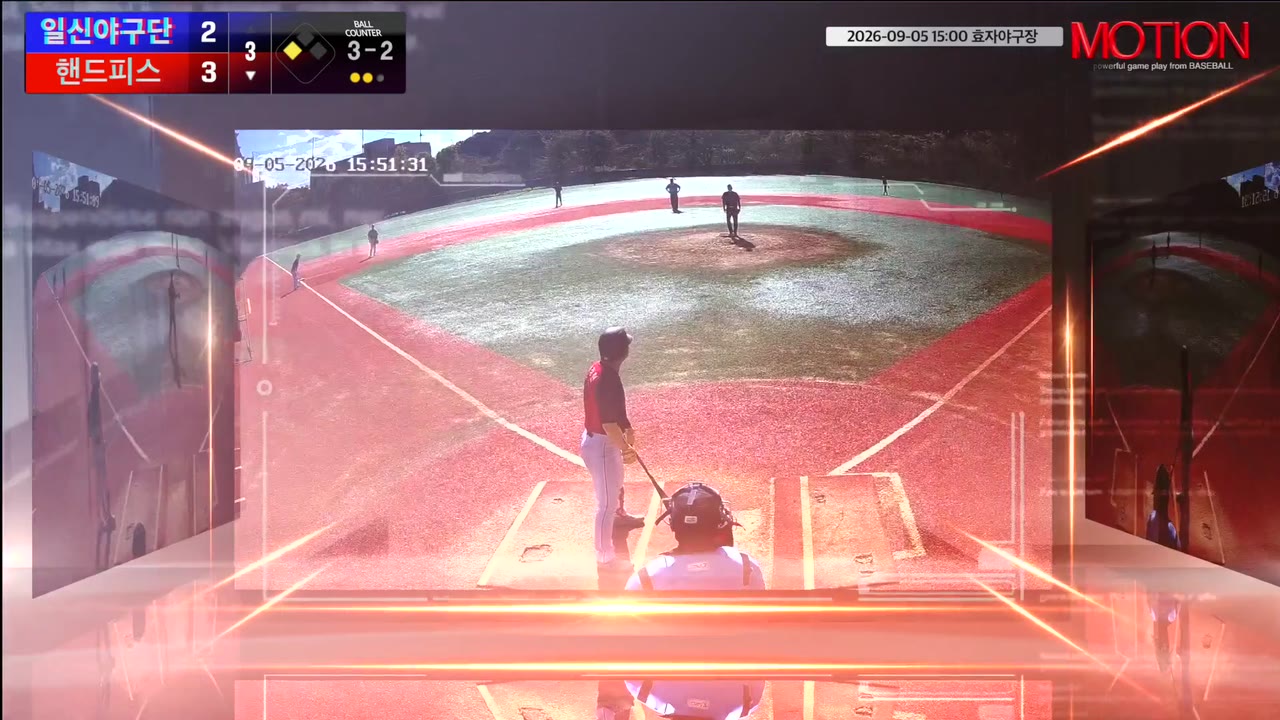 이강현(17번, 핸드피스) 1루타 클립 | vs 일신야구단 | 9/5 (효자야구장)