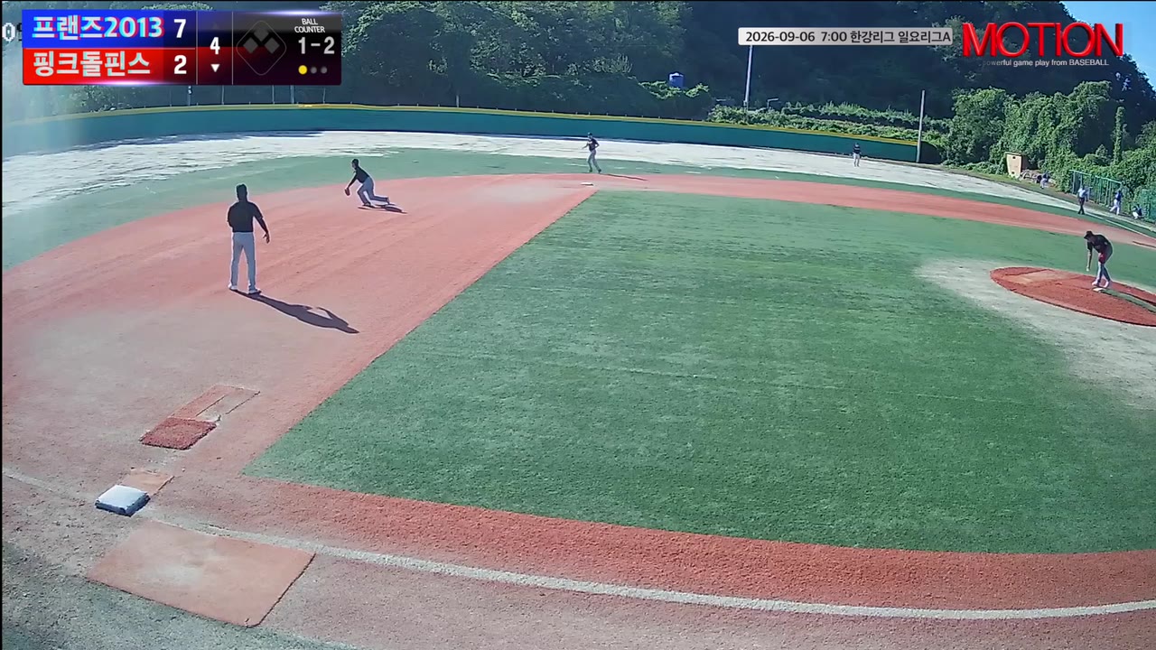 김연성(15번, 핑크돌핀스) 2루타 클립 | vs 프랜즈2013 | 9/6 (고촌 야구장)