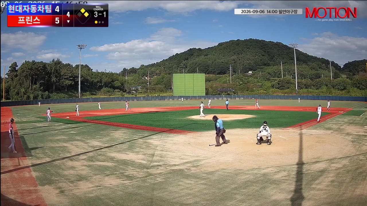 윤은종(11번, 프린스) 2루타 클립 | vs 현대자동차팀 | 9/6 (필연야구장)