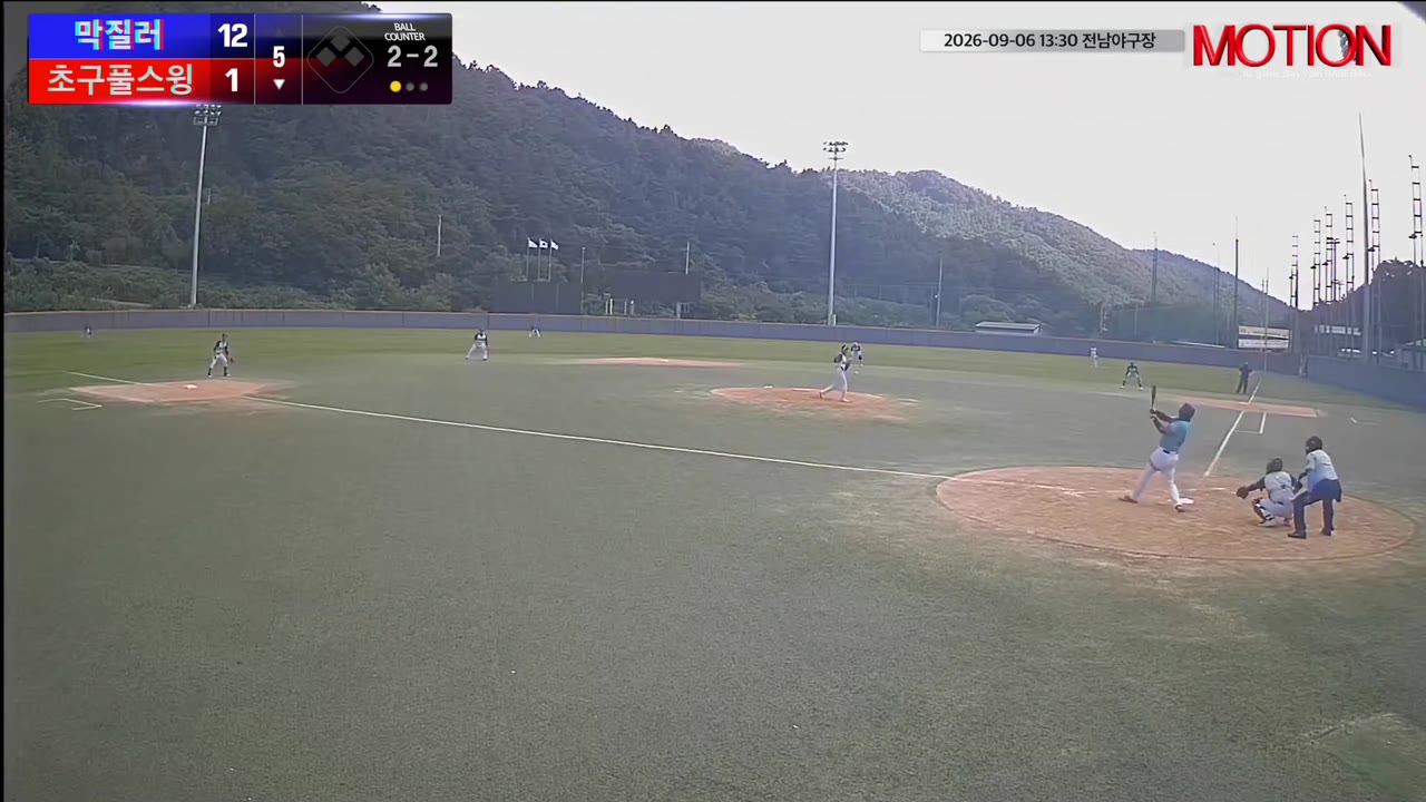 문희현(38번, 초구풀스윙) 1루타 클립 | vs 막질러 | 9/6 (전남야구장)