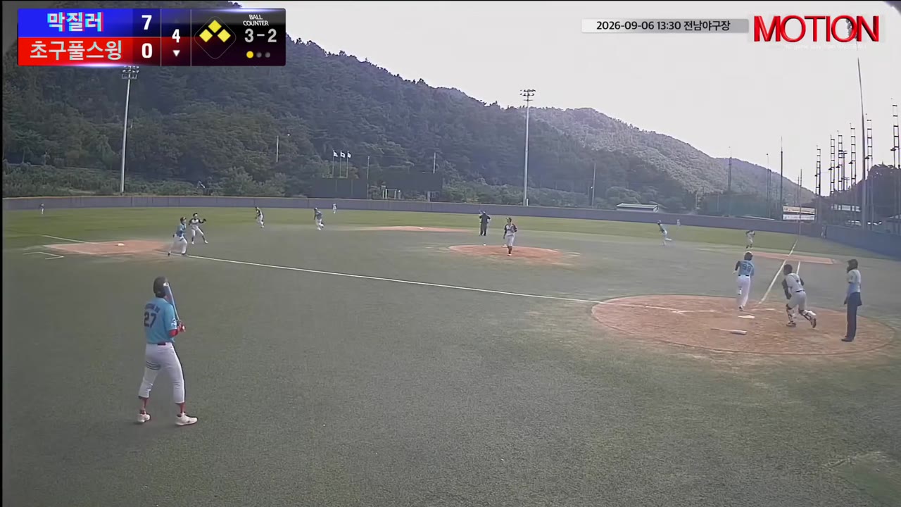 초구풀스윙 주요 플레이 모음 | vs 막질러 | 9/6 (전남야구장)