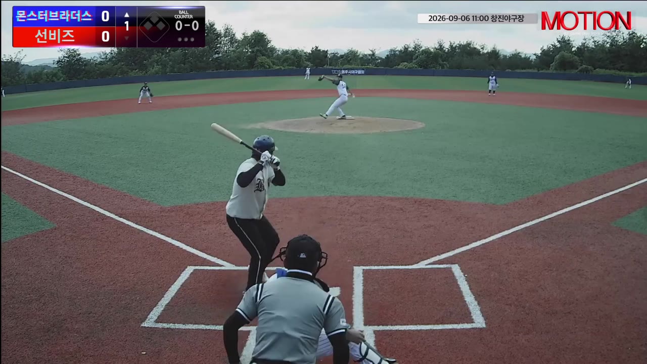 이정근(52번, 몬스터브라더스) 플라이 클립 | vs 선비즈 | 9/6 (창진야구장)