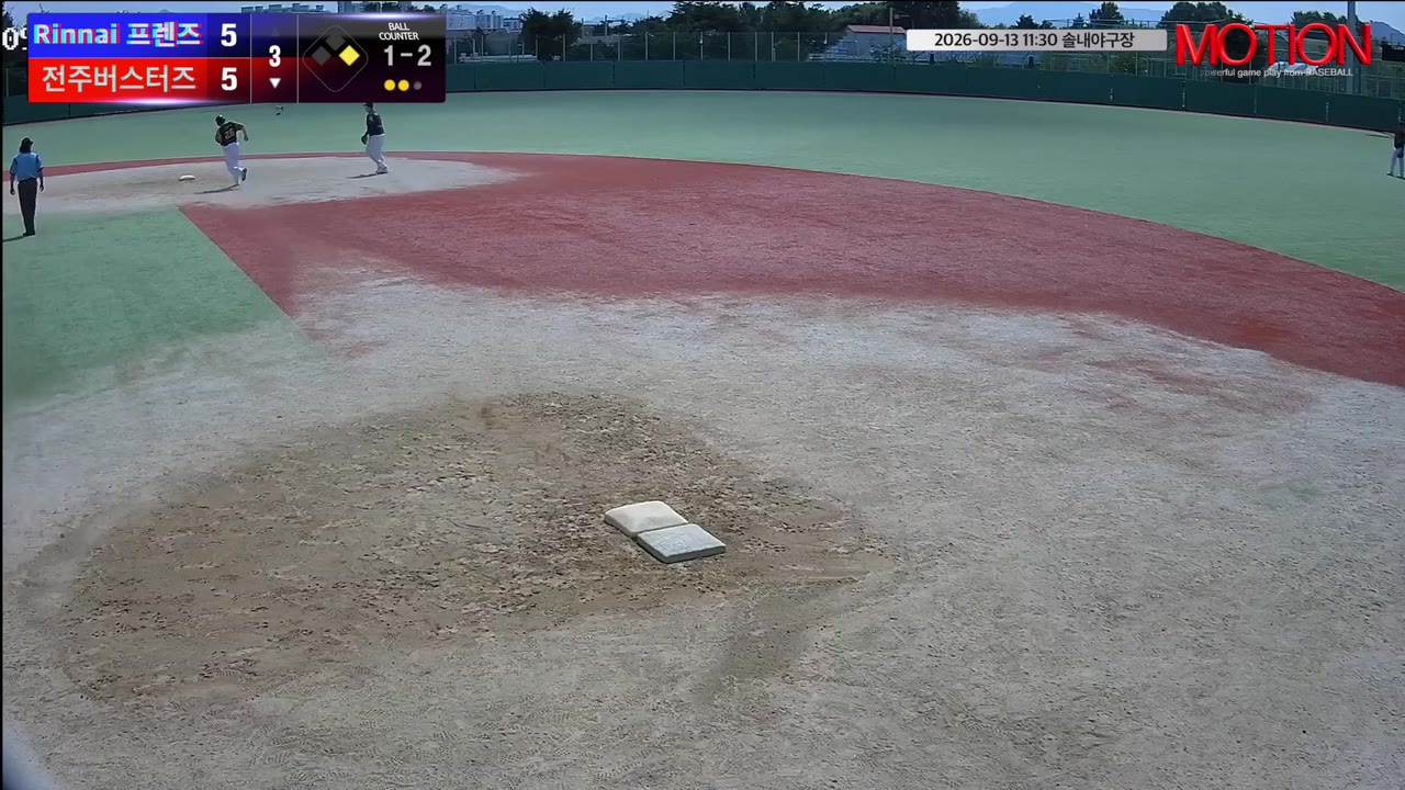 김용대(54번, 전주버스터즈) 2루타 클립 | vs Rinnai 프렌즈 | 9/13 (솔내야구장)