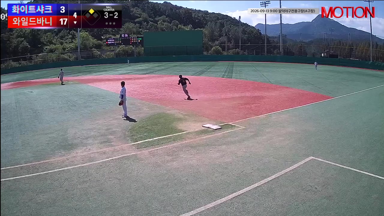 김영호(4번, 와일드바니) 2루타 클립 | vs 화이트샤크 | 9/13 (팔덕야구전용구장(A구장))
