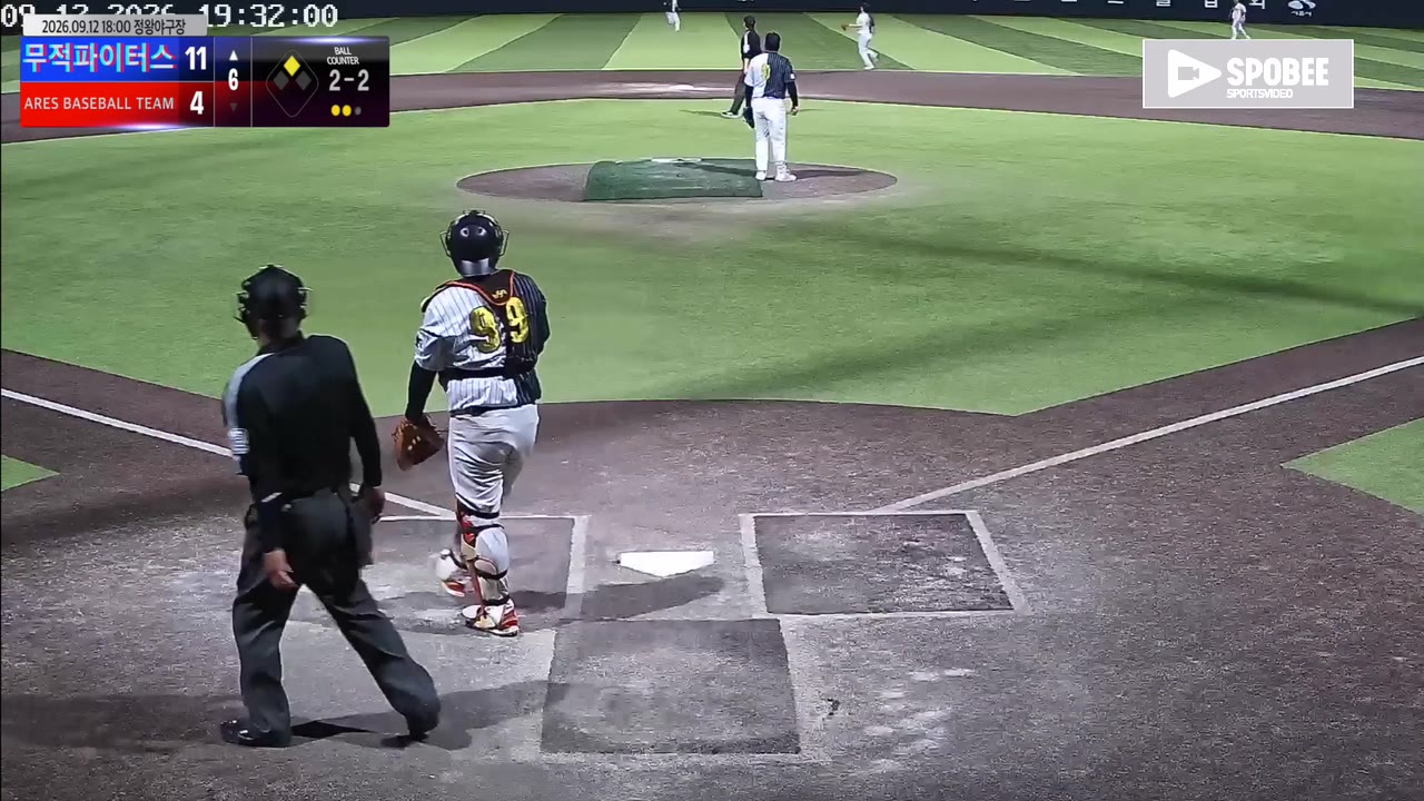 이준홍(2번, 무적파이터스) 1루타 클립 | vs ARES BASEBALL TEAM(ASURA) | 9/12 (정왕야구장)
