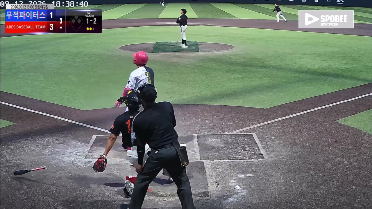 ARES BASEBALL TEAM(ASURA) 주요 플레이 모음 | vs 무적파이터스 | 9/12 (정왕야구장)