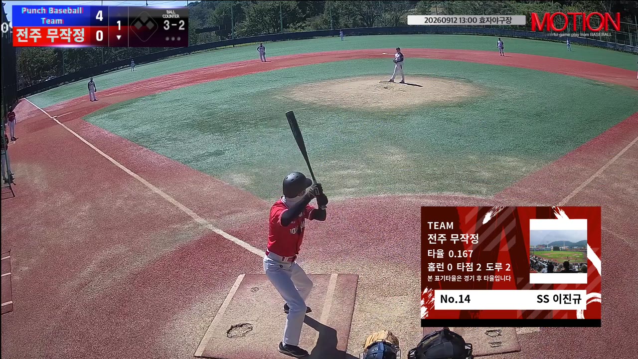 전주 무작정 주요 플레이 모음 | vs Punch Baseball Team | 9/12 (효자야구장)