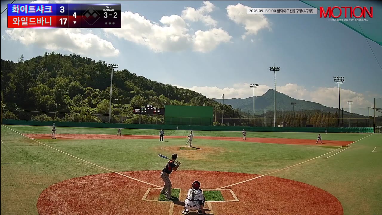 서상욱(95번, 와일드바니) 사구 클립 | vs 화이트샤크 | 9/13 (팔덕야구전용구장(A구장))