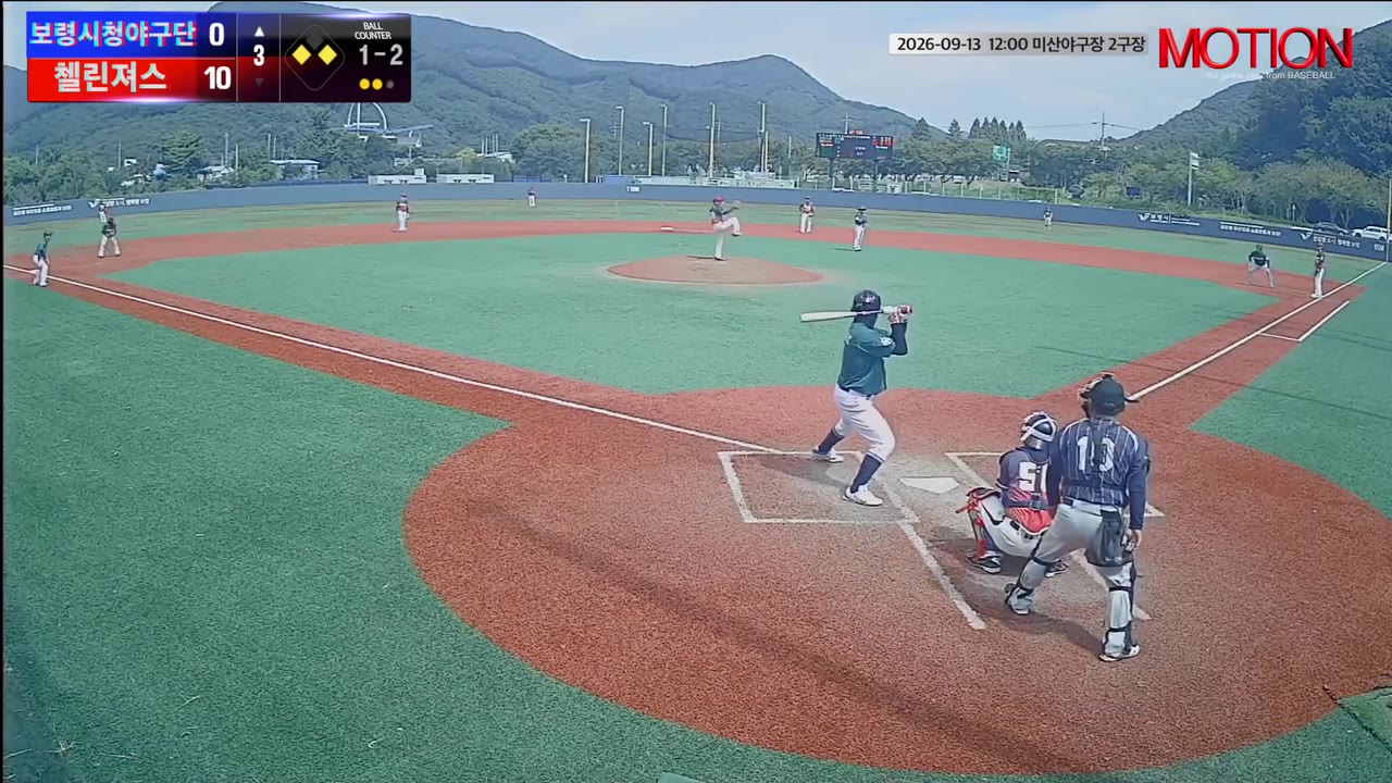 김다욱(8번, 보령시청야구단) 삼진 클립 | vs 첼린져스 | 9/13 (미산야구장 2구장)