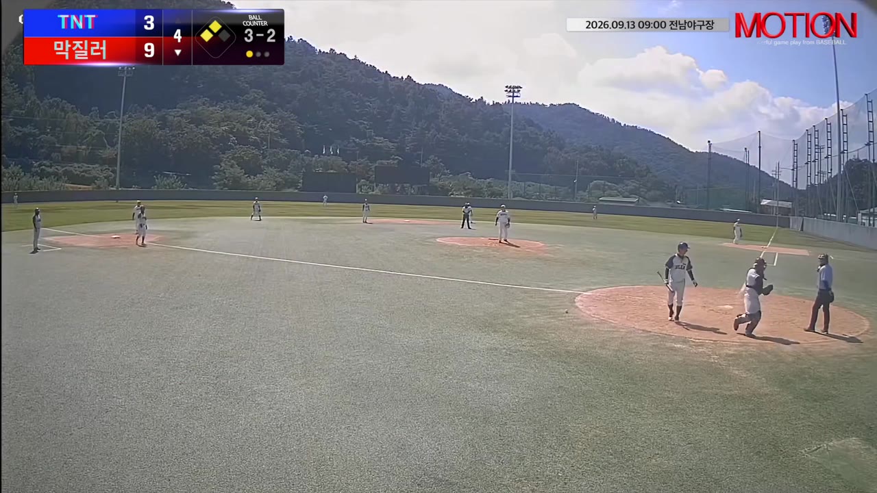 이승준(25번, 막질러) 낫아웃 클립 | vs TNT | 9/13 (전남야구장)