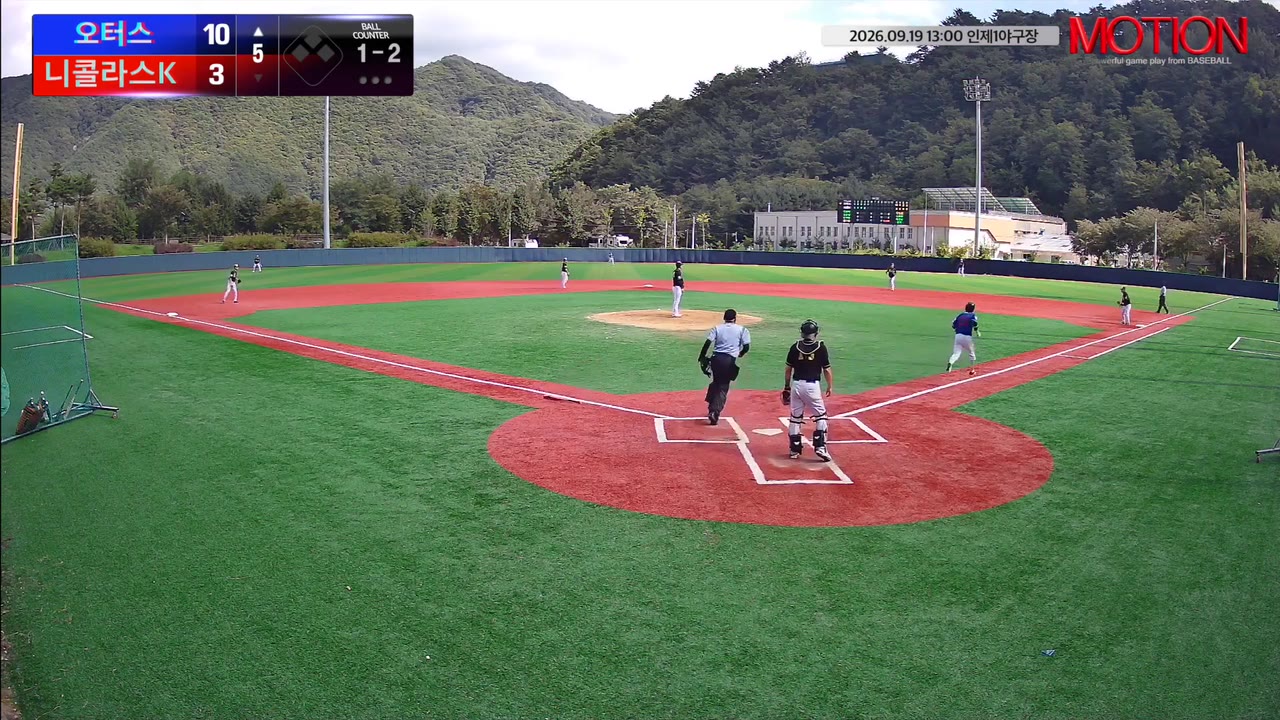 김상호(23번, 오터스) 1루타 클립 | vs 니콜라스K | 9/19 (인제1야구장)