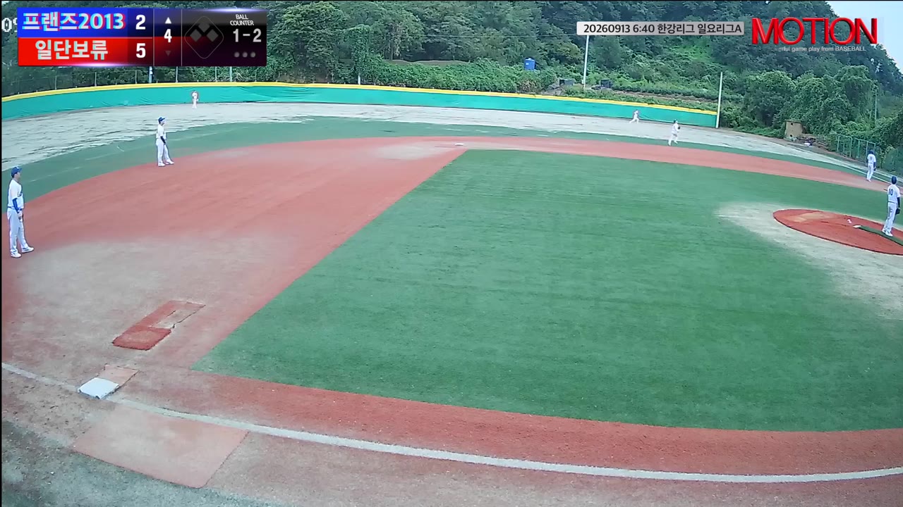 김익수(36번, 프랜즈2013) 2루타 클립 | vs 일단보류 | 9/13 (고촌 야구장)