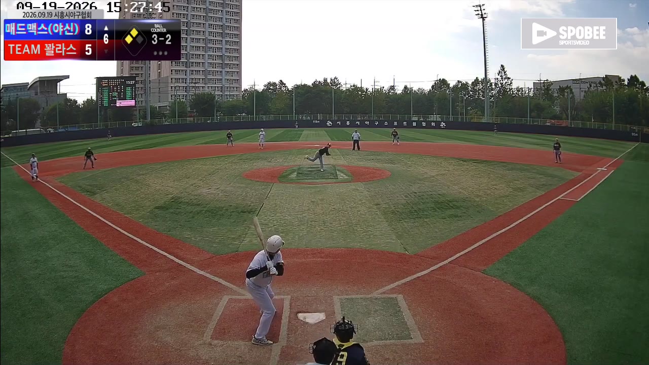 문호성(11번, 매드맥스(야신)) 실책 클립 | vs TEAM 꽐라스 | 9/19 (소망야구장)