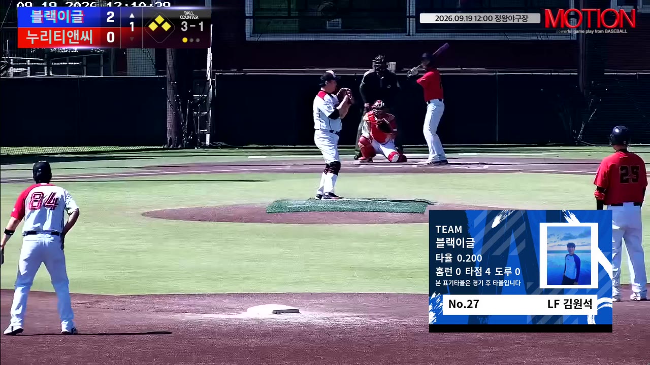 블랙이글, 9점 차 리드 지키고 누리티앤씨 추격 뿌리쳐