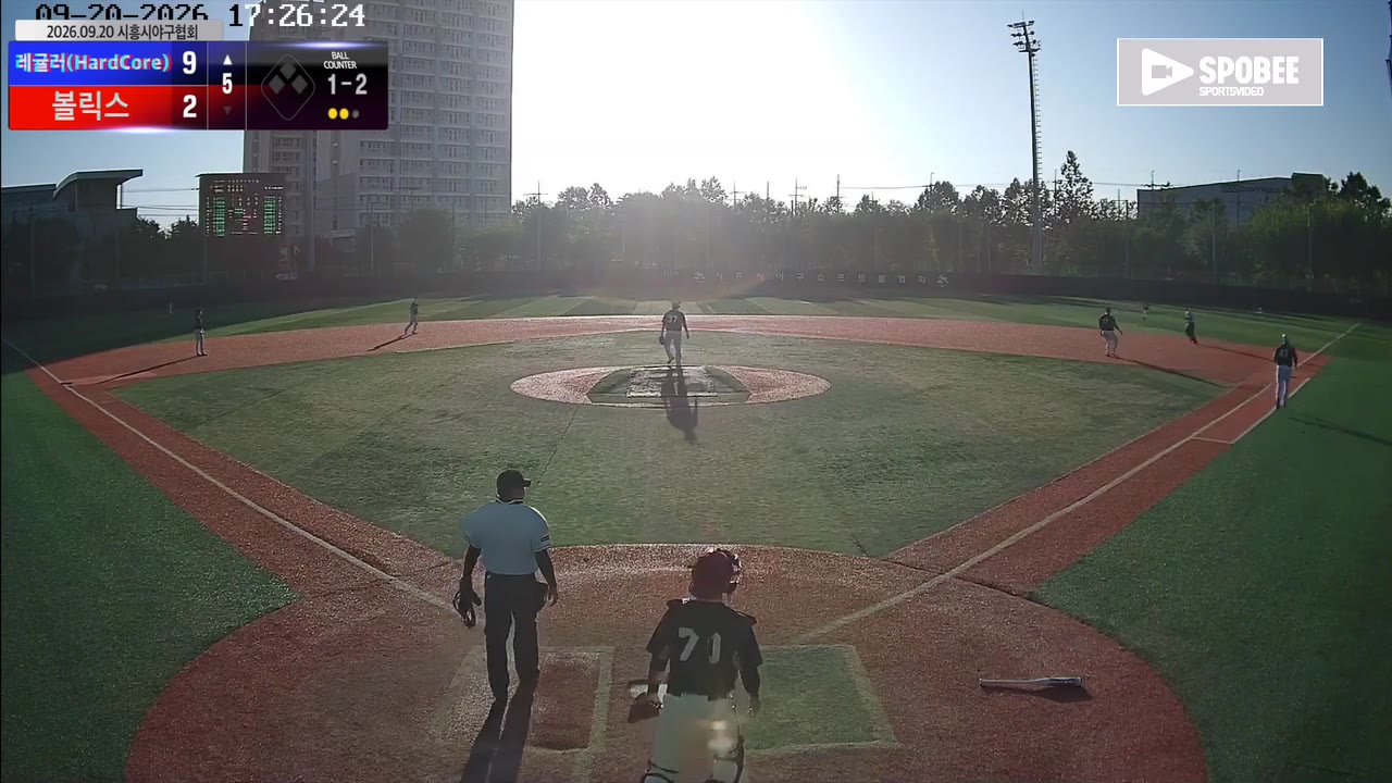 레귤러(HardCore), 2점 열세 뒤 역전…4회 5득점으로 볼릭스에 9-2 승리