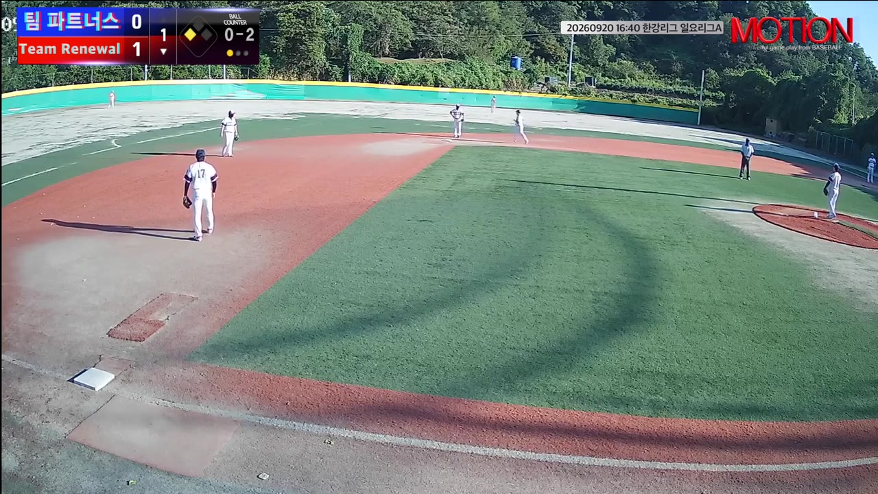 손승우(54번, Team Renewal) 홈런 클립 | vs 팀 파트너스 | 9/20 (고촌 야구장)