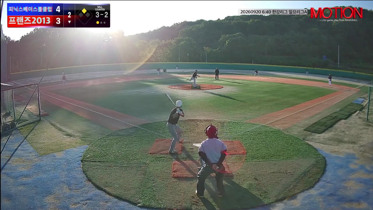 장우승(2번, 프랜즈2013) 1루타 클립 | vs 피닉스베이스볼클럽 | 9/20 (고촌 야구장)