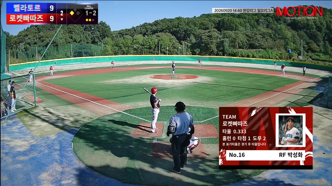 박성화(16번, 로켓빠따즈) 실책 클립 | vs 벨라토르 | 9/20 (고촌 야구장)
