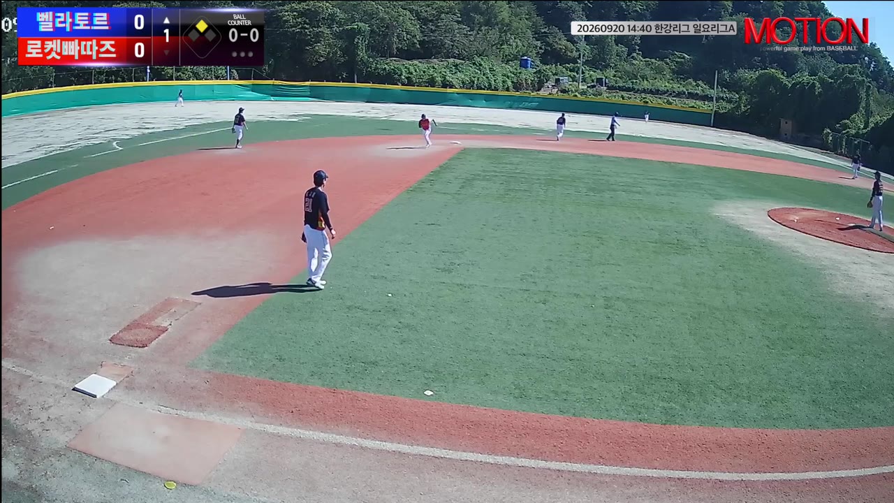 이문재(54번, 벨라토르) 3루타 클립 | vs 로켓빠따즈 | 9/20 (고촌 야구장)