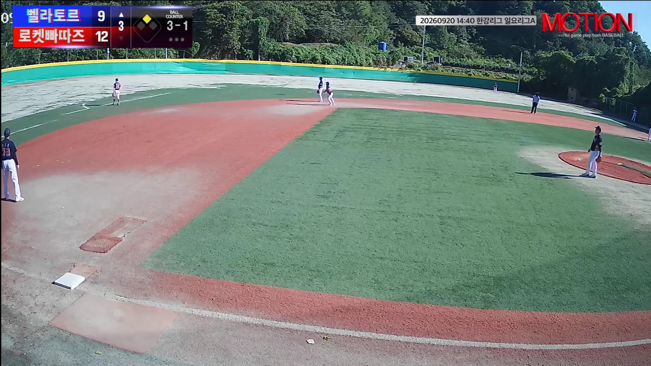 이문재(54번, 벨라토르) 2루타 클립 | vs 로켓빠따즈 | 9/20 (고촌 야구장)
