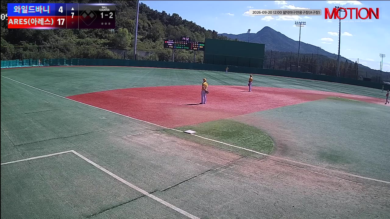 정욱현(51번, 와일드바니) 홈런 클립 | vs ARES(아레스) | 9/20 (팔덕야구전용구장(A구장))
