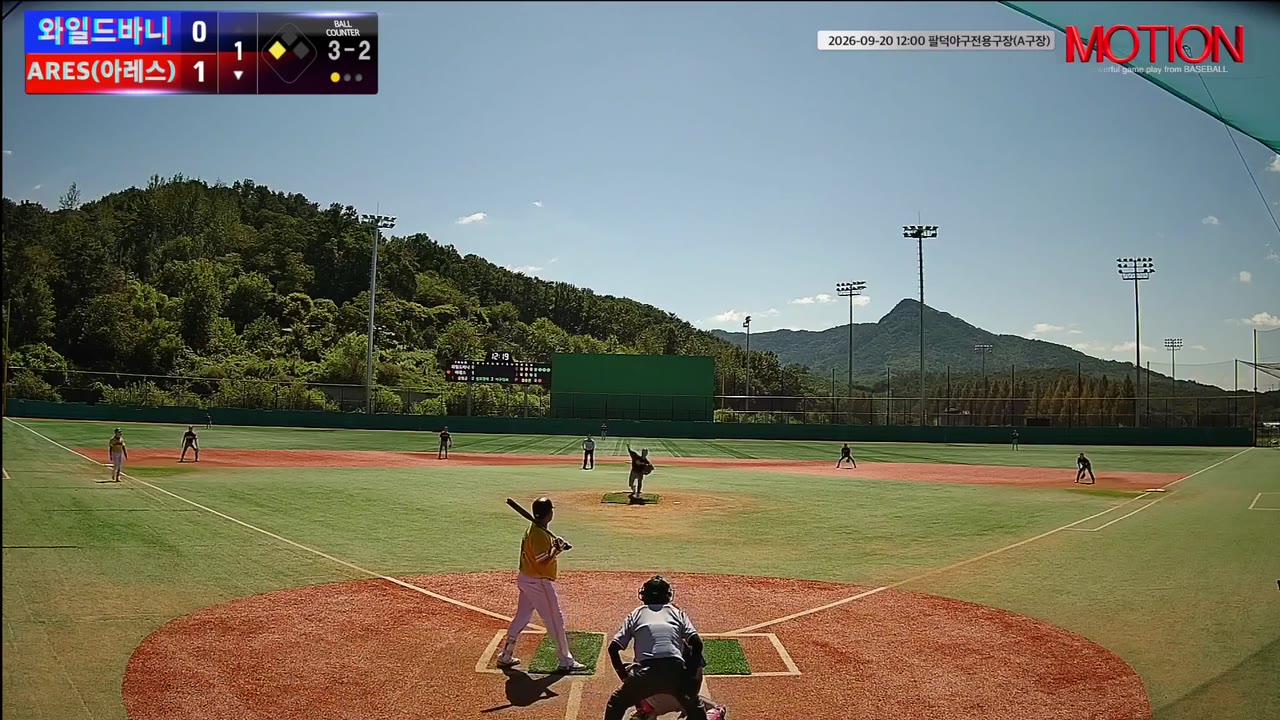 이영후(32번, ARES(아레스)) 볼넷 클립 | vs 와일드바니 | 9/20 (팔덕야구전용구장(A구장))