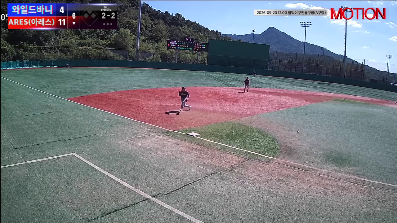 이영후(32번, ARES(아레스)) 실책 클립 | vs 와일드바니 | 9/20 (팔덕야구전용구장(A구장))