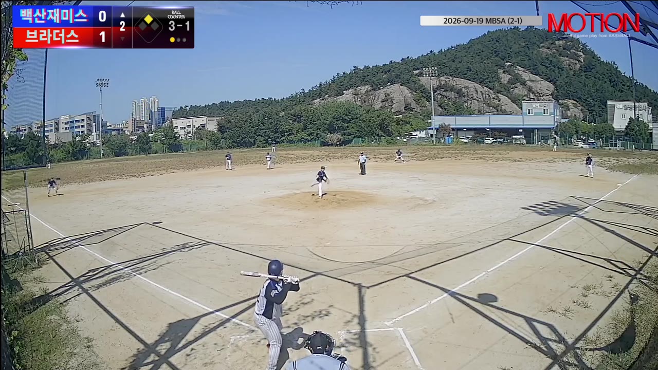 김선우(52번, 백산재미스) 실책 클립 | vs 브라더스 | 9/19 (2구장)